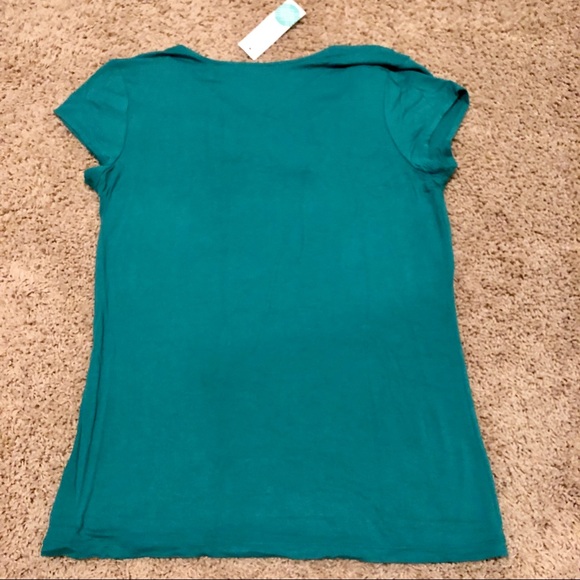 41Hawthorn Keandra Ruched V-Neck Knit Top - Picture 5 of 5